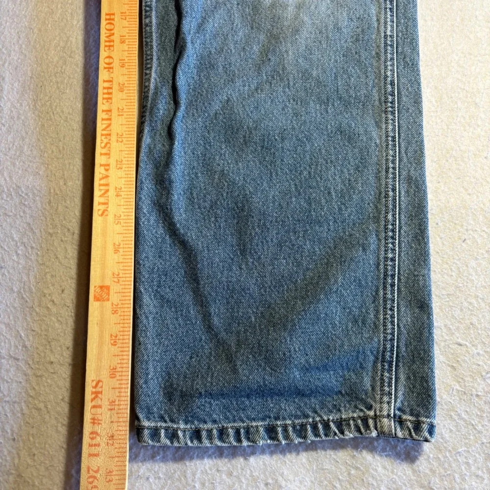 Vintage‎ Y2K Ecko Unltd Mens Denim Jeans 34x32 Loose Fit Carpenter Style Light
